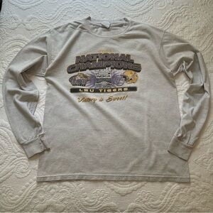 LSU 2003 National Champions Long Sleeve T-Shirt. Medium.